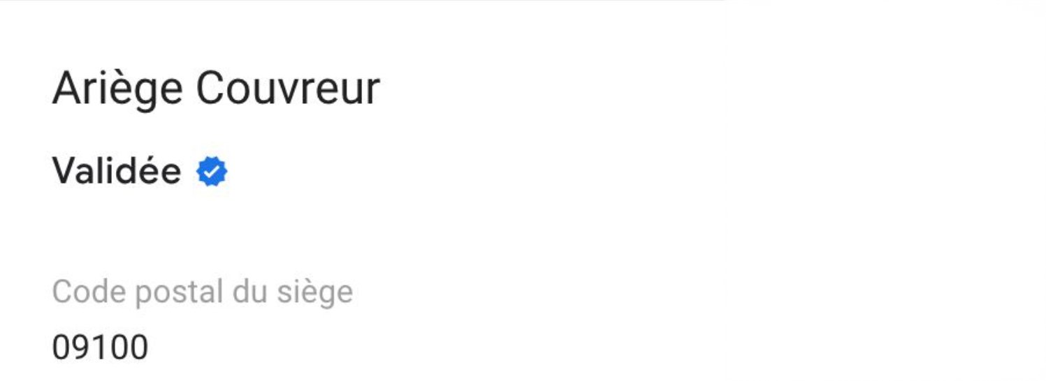 badge validation google pour artisan