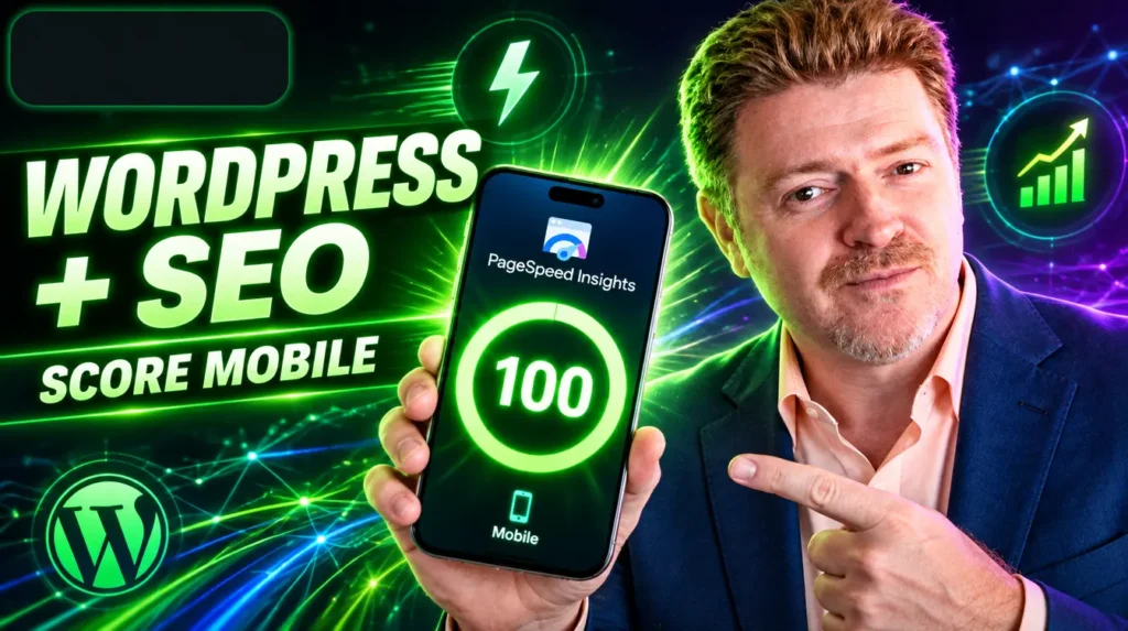 WordPress et SEO : score PageSpeed 100/100 sur mobile avec SEOOTOP