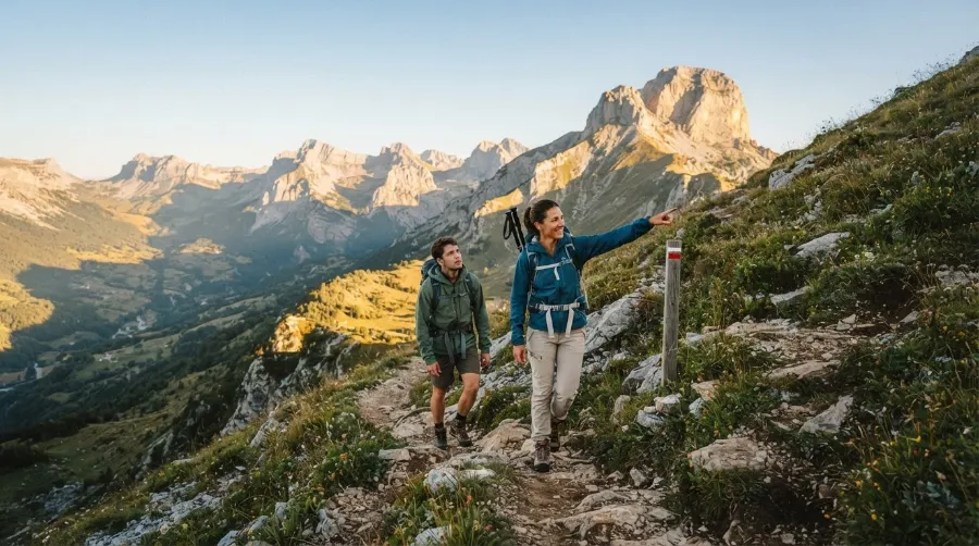 Un guide qui accompagne vers le sommet