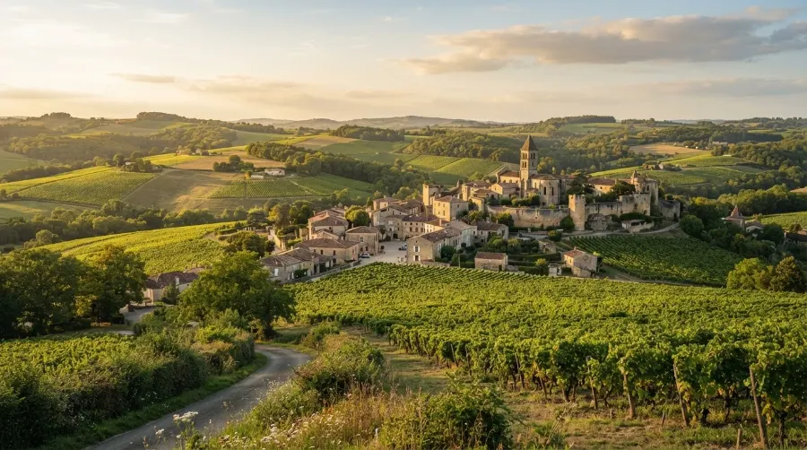 Paysage du Sud-Ouest entre Gironde et Lot-et-Garonne, zone d'intervention de SEOOTOP