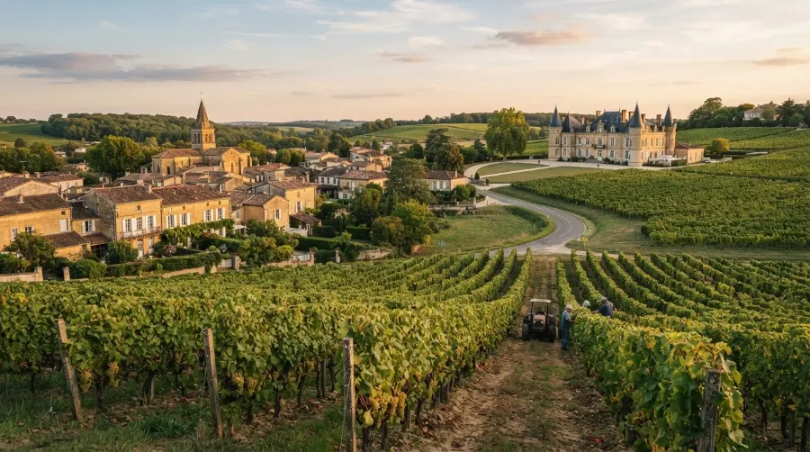 Vignes aux portes du Médoc à Blanquefort, consultant SEO
