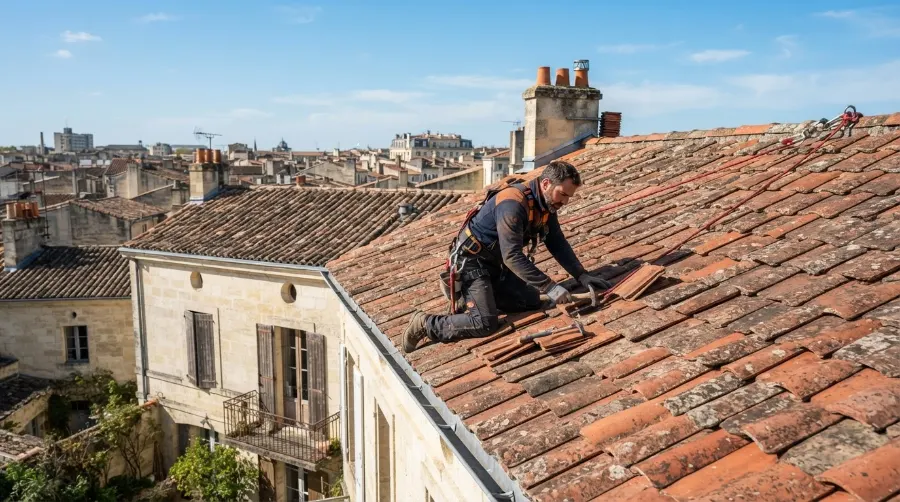 Référencement d'un couvreur à Bordeaux