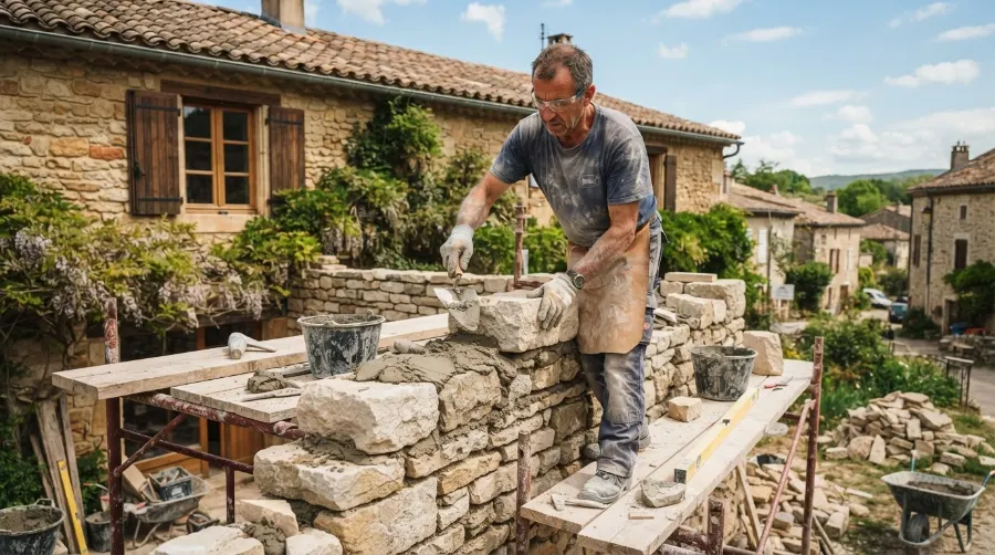 Référencement d'un maçon à Bordeaux