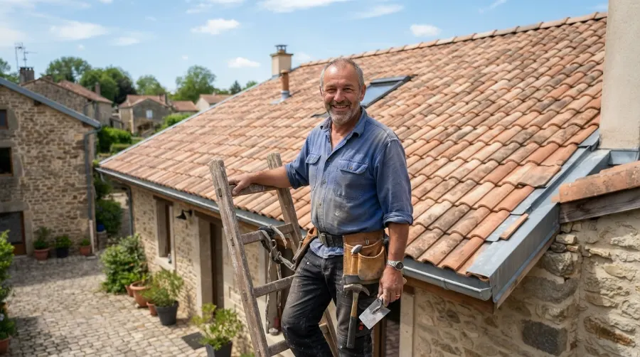 Artisan satisfait de ses résultats SEO local