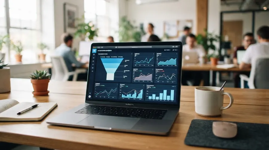 Analyse du trafic et des conversions d'un site d'entreprise de Carbon-Blanc