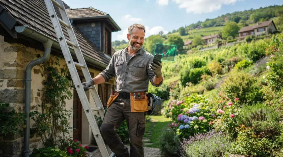 Résultats SEO pour un couvreur des coteaux de Cenon