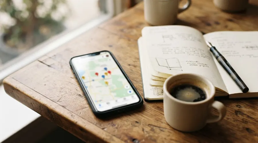 Recherche locale sur smartphone