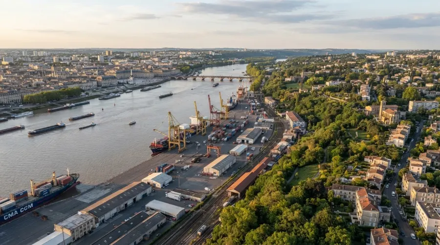 Zone d'intervention SEO : Lormont, Bassens, Floirac et la rive droite
